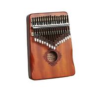 Kalimba professionale Amante della musica rotondo in mogano massiccio mini strumento per il pollice pianoforte cromatico strumento carino Limba (Color : 5)