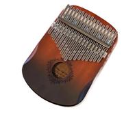Kalimba professionale Amante della musica rotondo in mogano massiccio mini strumento per il pollice pianoforte cromatico strumento carino Limba (Color : 4)