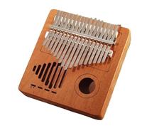 Kalimba professionale Amanti della musica per pianoforte cromatico a 17 tasti in mogano, mini strumento per il pollice, strumento carino Limba (Color : 2)