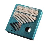 Kalimba professionale Amanti della musica per pianoforte cromatico a 17 tasti in mogano, mini strumento per il pollice, strumento carino Limba (Color : 3/4)