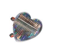 Kalimba professionale Colorato amore a cinque dita mini strumento dito pianoforte 17 toni pollice pianoforte kalimba dito pianoforte strumento