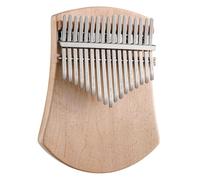 Kalimba Professionale Kalimba 17 Tasti Kalimba Finger Piano In Legno Massello Kalimba Con Martello Per Accordatura Borsa In Tela Per Pulire La Scala Di Stoffa Adesivo Punteggio Inglese(Style 1)