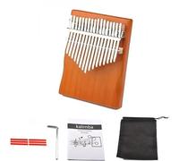 Kalimba Professionale Kalimba 17 Tasti Pianoforte Portatile Da Dito Regali Per Amici Strumenti Per Principianti Pianoforte A Pollice A Scheda Singola Kalimba(Brown)
