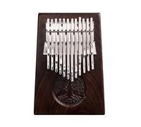Kalimba Professionale Kalimba 24/34 Tasti Pollice Pianoforte Tono B/C Doppio Strato Noce Nera Principianti Strumento Professionale Regalo Con Ritiro In Borsa(24 Key C)
