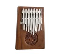 Kalimba Professionale Kalimba 24/34 Tasti Pollice Pianoforte Tono B/C Doppio Strato Noce Nera Principianti Strumento Professionale Regalo Con Ritiro In Borsa(24 Key B)