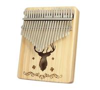 Kalimba Professionale Kalimba A 21 Note Strumento Musicale Creativo Portatile Non Verniciato E Semplice(3/4)