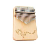 Kalimba Professionale Kalimba Fingerstyle Pianoforte 17 Note Fivef Inger Facile Da Imparare Per Principianti Legno Di Pino Colore Naturale