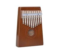 Kalimba professionale Kalimba Kalimba strumento musicale portatile marrone per principianti mini pianoforte a 10 toni