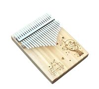 Kalimba Professionale Kalimba Pianoforte A Pollice A 21 Note In Legno Massello Adatto Ai Principianti Portatile Semplice E Facile Da Imparare(3/4)