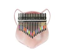Kalimba professionale Kalimba pianoforte a pollice acrilico a 17 toni portatile e facile da imparare per principianti colorato pianoforte a dita Kalimba