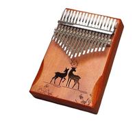 Kalimba Professionale Kalimba, Pianoforte A Pollice Portatile A 17 Tasti A Scheda Singola Con Accessori(Style 4)