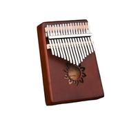 Kalimba professionale Kalimba principianti 17 toni di mogano dito pianoforte strumento musicale pollice pianoforte dito pianoforte portatile (Color : 3/4)