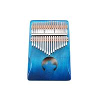 Kalimba Professionale Kalimba Strumento Musicale Creativo Pianoforte A Pollice 21 17 Note In Legno(Star gradient blue 17 notes)