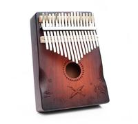 Kalimba Professionale Kalimba Strumento Musicale Da 17 Pollici Pianoforte A Pollice In Mogano Con Protezione Per Le Mani(6)