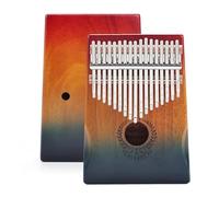 Kalimba professionale Kalimba strumento musicale professionale 17 tasti pollice pianoforte nota in mogano kalimba portatile