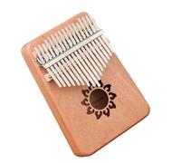 Kalimba professionale Log color scala cromatica pianoforte a 17 toni per pollice Kalimba Kalimba pianoforte per dita per principianti portatile