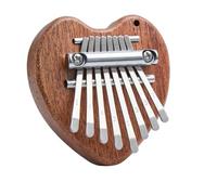 Kalimba Professionale Mini Kalimba 8 Tasti Thumb Piano 1 Confezione Stile Goccia D'acqua Strumento Carino Regalo Squisito Portatile(Style 2)
