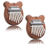 Kalimba professionale Mini Kalimba per pianoforte a pollice in acrilico bayacrylico Strumento musicale Kalimba Mini pianoforte per dita portatile Mini Kalimba (Color : 4)