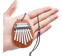 Kalimba Professionale Mini Kalimba Portatile 8 Tasti Per Pianoforte A Pollice 1 Confezione Di Strumento Carino Stile Goccia D'acqua