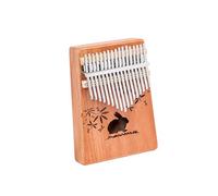 Kalimba professionale Mini piccolo strumento musicale a 17 toni in legno color legno pianoforte a dito pianoforte a dito kalimba