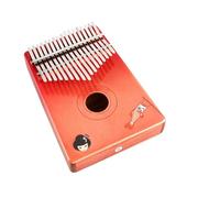 Kalimba professionale Mini strumento a cinque dita per pianoforte a pollice dipinto in 3D Kalimba a 17 toni per principianti