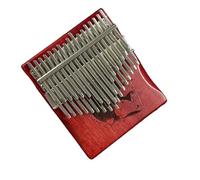 Kalimba professionale Mini strumento musicale a cinque dita per pianoforte a pollice in mogano a 34 toni a doppio strato kalimba