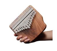 Kalimba professionale Mini tasti per strumenti in legno massello di faggio pianoforte professionale scala cromatica musica Kalimba per principianti (Color : 3/4)