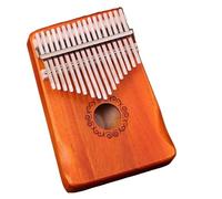 Kalimba professionale Ornamenti artigianali in legno Kalimba per pianoforte a pollice a 17 toni per principianti (Color : 3/4)