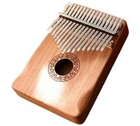 Kalimba professionale Ornamenti artigianali in legno Kalimba per pianoforte a pollice a 17 toni per principianti (Color : 2)