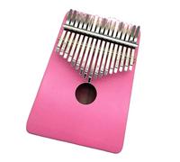 Kalimba professionale Pianoforte a dita 17 toni rosa Kalimba con impiallacciatura di pino 17 toni Pianoforte a 17 toni con dita Kalimba