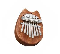 Kalimba Professionale Pianoforte A Pollice 8 Tasti Kalimba Squisito Pianoforte A Dito Marimba Ciondolo Musicale Regalo Strumento Musicale A Tastiera(Wood 4)