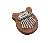 Kalimba Professionale Pianoforte A Pollice 8 Tasti Kalimba Squisito Pianoforte A Dito Marimba Ciondolo Musicale Regalo Strumento Musicale A Tastiera(Wood 1)
