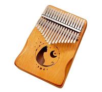Kalimba Professionale Pianoforte A Pollice Kalimba A 17 Tasti Con Corpo In Legno E Libro Di Apprendimento(3/4)