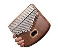 Kalimba Professionale Pianoforte A Pollice Kalimba A 34tasti Con Impiallacciatura In Faggio E Scatola Portaoggetti Per Gli Amanti Della Musica(34 key Walnut wood)