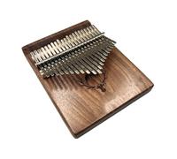 Kalimba Professionale Pianoforte A Pollice Kalimba In Noce Nero Da 17 E 21 Tasti Con Supporto Scanalatura Fatto A Mano(21 Keys)