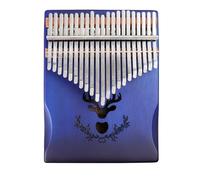 Kalimba Professionale Pianoforte A Pollice Kalimba Per Adulti E Principianti In Legno Di Noce Nero 21 Note Mogano(3/4)