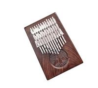 Kalimba professionale Pianoforte con pollice in noce nera 24/38/34 tasti strumento carino per principianti professionali portatili (Color : 34bcTone)