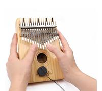 Kalimba Professionale Pianoforte da Dito a 17 Toni Kalimba Pianoforte da Pollice Kalimba Strumento Musicale in Legno di canfora Nanzhu (Color : 2)