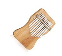 Kalimba professionale Pianoforte da dito in legno di canfora interamente impiallacciato a 10 toni pianoforte da pollice Kalimba per principianti strumento portatile entry-level