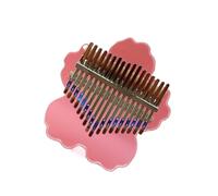 Kalimba professionale Pianoforte da dito Kalimba in acrilico colorato per principianti a 17 toni in stile fiore di ciliegio