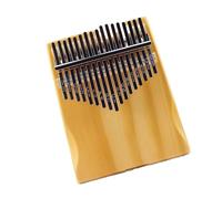 Kalimba professionale Pianoforte da pollice cromatico Kalimba Pianoforte da dito per strumento semplice entry-level Kalimba a 17 toni per principianti (Color : Natural)