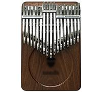 Kalimba Professionale Pianoforte da Pollice in Noce Nero per Professionisti, Kalimba A 34 Toni per L'apprendimento, con Custodia E Panno per La Pulizia (Color : Brown, Size : 34-Tone B)