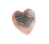 Kalimba professionale Pianoforte da pollice in stile amore Kalimba 17 toni per principianti acrilico colorato pianoforte da dito Kalimba