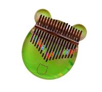 Kalimba professionale Pianoforte da pollice stile giovanile Kalimba 17 toni per principianti acrilico colorato pianoforte da dito Kalimba