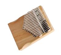 Kalimba Professionale Pianoforte Kalimba A 17 Tasti In Legno Di Pino Con Pollice E Adesivo Per Strumenti Di Accordatura Per Principianti(Style 3)