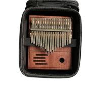Kalimba Professionale Pianoforte Kalimba A 17 Tasti In Mogano Massiccio Con Pollice E Dito Calimba Suona Con Strumenti A Tastiera In Legno(Brown set)