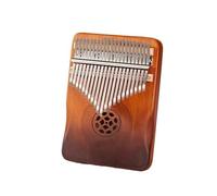 Kalimba professionale Pianoforte per pollice caffè sfumato Pianoforte per dito a 21 toni piccolo strumento musicale Kalimba pianoforte per pollice per principianti