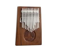 Kalimba professionale Pianoforte per pollice Kalimba a 24 toni pianoforte per dita a doppio strato strumento musicale portatile per pianoforte per principianti per adulti
