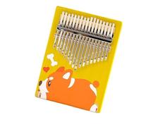 Kalimba professionale Pianoforte professionale da dito Kalimba in legno massello verniciato a 17 toni che suona un semplice strumento musicale
