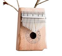 Kalimba professionale Pianoforte professionale Kalimba, tutto in legno massello impiallacciato in mogano, strumento musicale Kalimba Kalimba 17 tasti professionale (Size : 21)